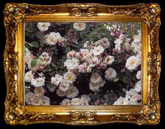 framed  unknow artist Still life floral, all kinds of reality flowers oil painting  180, ta009-2